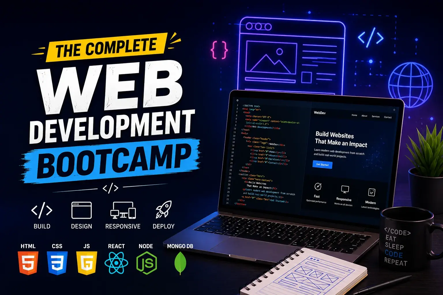 1.- The Complete Web Development Bootcamp